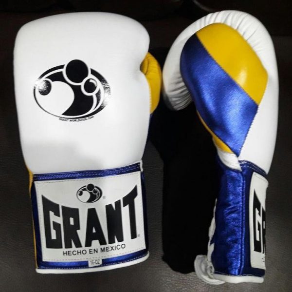 Boxing Fighting Gloves Grant Pure Cowhide Leather